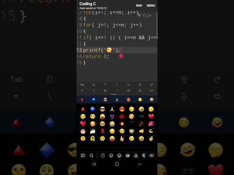 How to make pattern coding || How to make pattern coding || c coding kaise sikhe#cs#C #coding#video