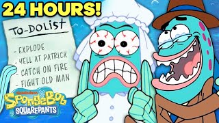 An Entire Day with HAROLD  | SpongeBob