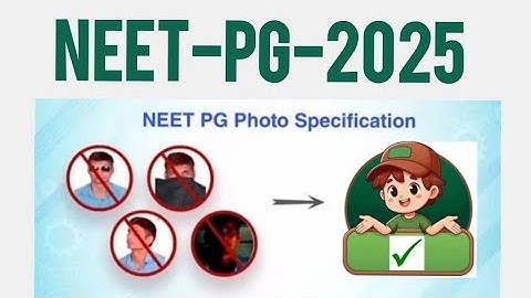 NEETPG 2025 HOW TO UPLOAD PHOTOGRAPH STEP BY STEPS || NEETPG UPDATES FINAL CORRECTION WINDOW |||