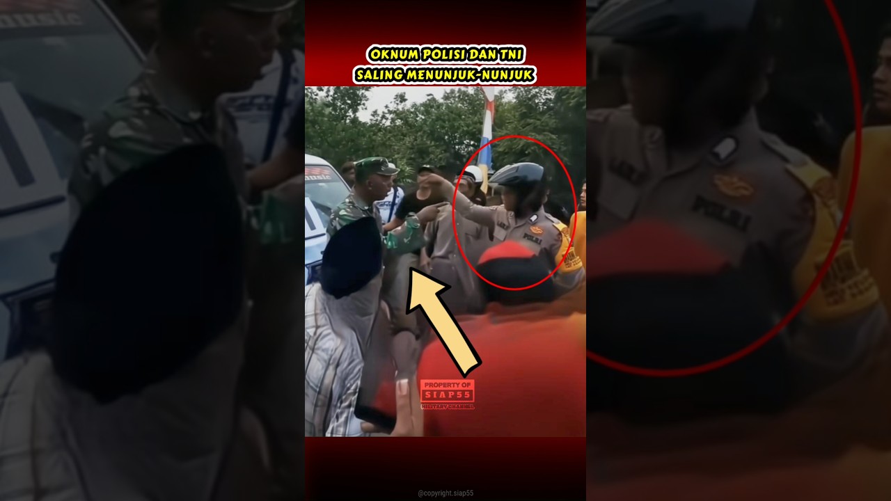 VIRAL LAGI OKNUM TNI VS POLISI 