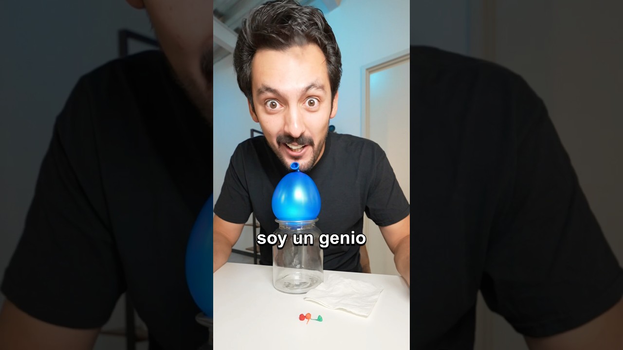 Cómo meterías un globo en este frasco 썸네일