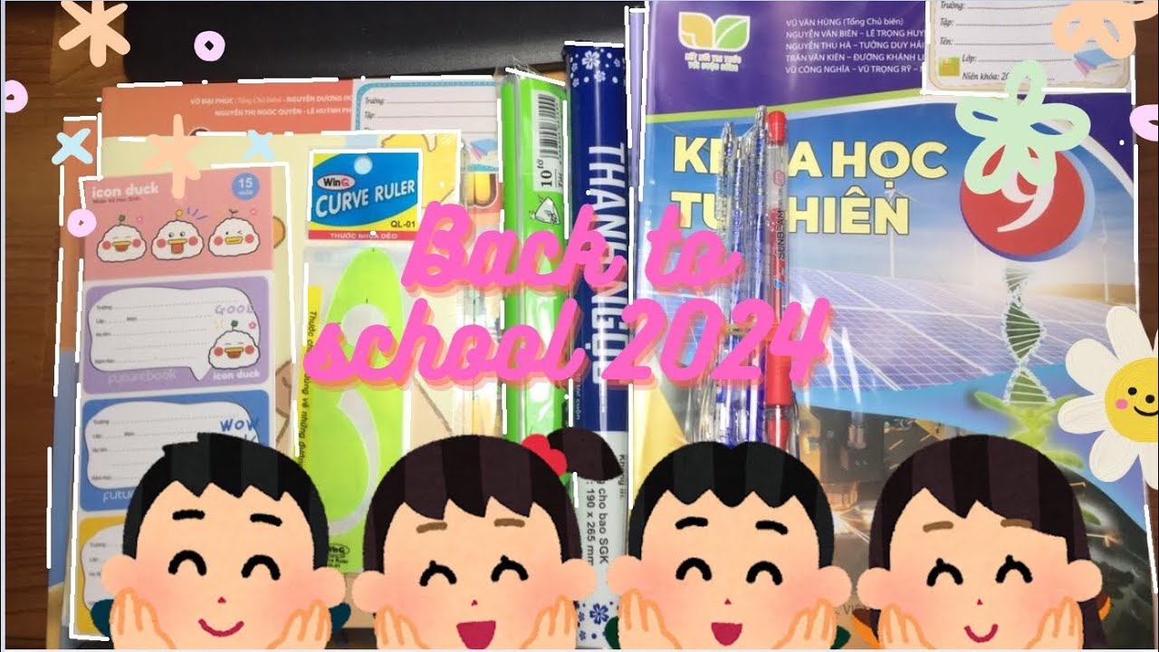 ✨🌼 BACK TO SCHOOL 2024 (Part 1)| mình đã chuẩn bị những gì cho năm học cuối cấp 2📕🥰