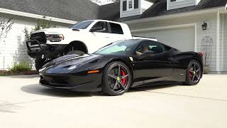 2010 Ferrari 458 Italia Start Up and Take Off