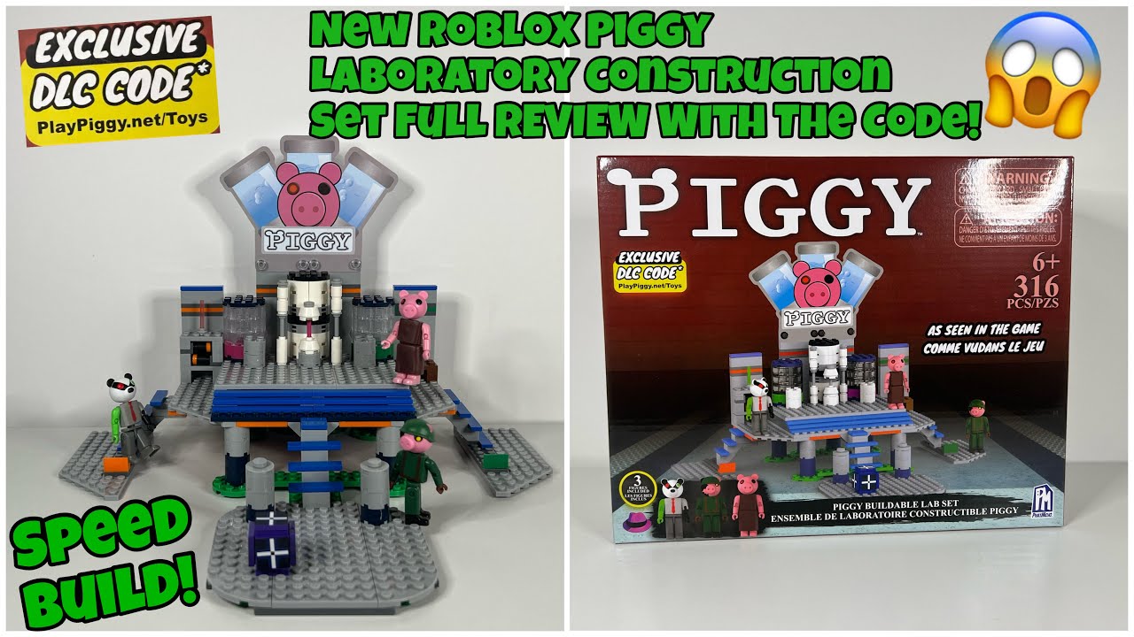 PIGGY CARNIVAL BUILDING SET & FIGURES WITH DLC CODES ! 