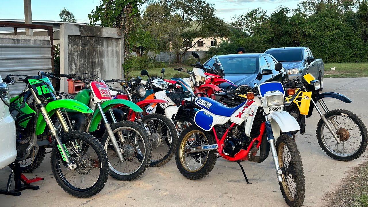 รีวิวMTX125 ในตำนาน และ รถวิบากenduro สนใจโทร0926500292