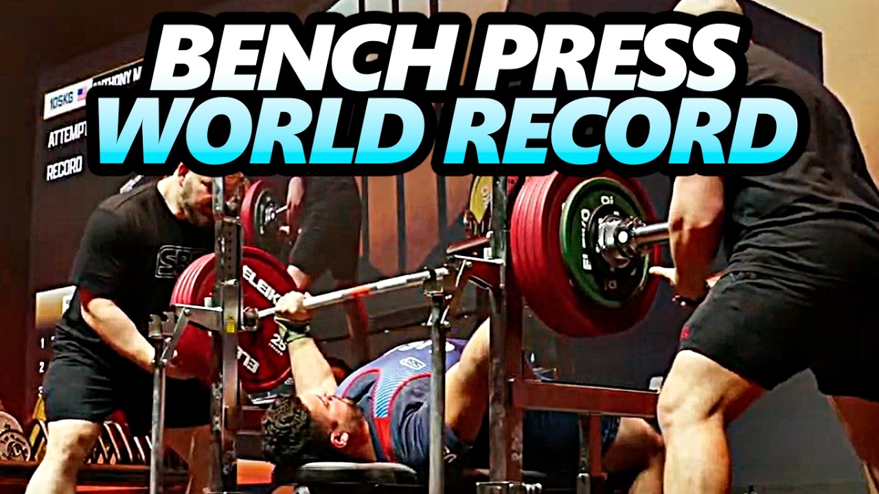 ANTHONY MCNAUGHTON Broke The World Record Insanely Easily!