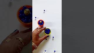Satisfying ASMR short video. #very satisfying#relaxing#kinetic #pouringbeads#asmr#video