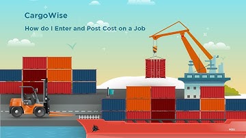 Cargowise How do I Enter and Post Cost on a Job