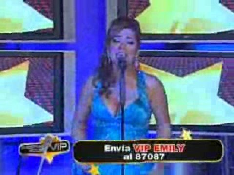 Emily - Evidencias (Nuestras Voces VIP Concierto 1)