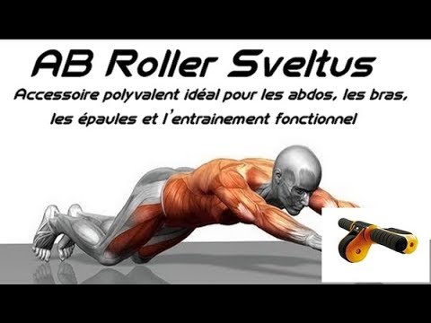 renforcement musculaire trail Sveltus AB Roller – Démonstration