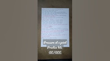 #Fluid#Mechanics#Practice bits#AE#AEE#APPSC#TSPSC