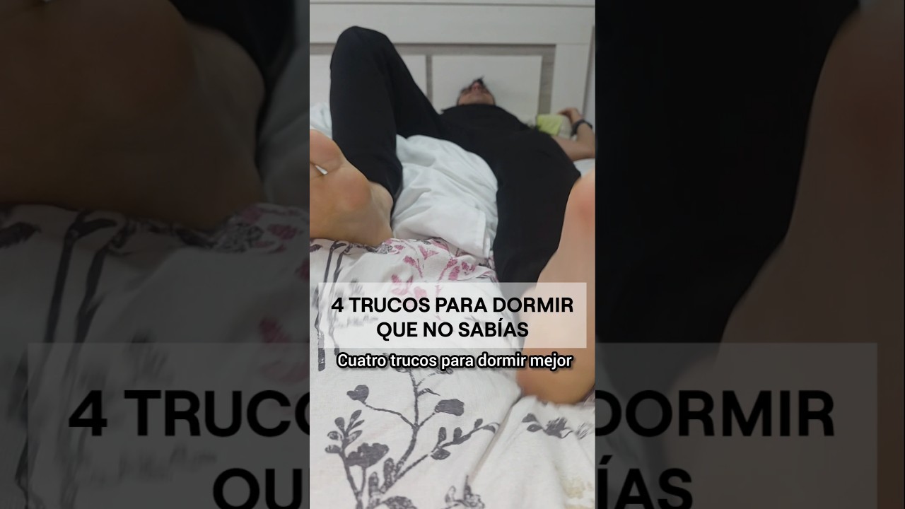 4 trucos para dormir que no sabías.#supervivencia #curiosidades #sabiasque