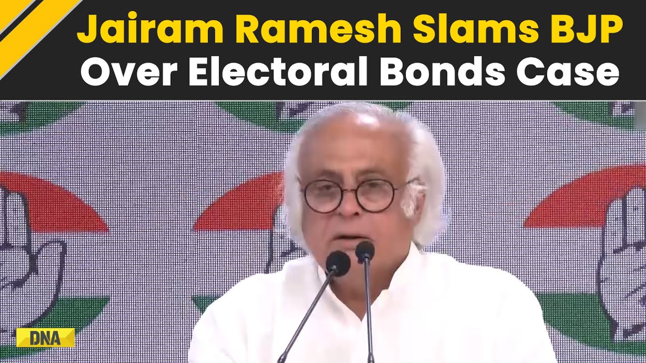 Electoral Bonds Case: Jairam Ramesh Takes Political Jibe At BJP Over ...