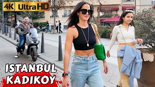 Kadikoy Bazaar Asian Side Of Istanbul Turkey 2024 Walking tour Travel Guide Relaxing Video