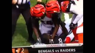 Pacman Jones Slames Amari Coopers Head Against Helmet