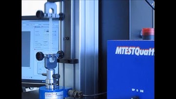 eXpert 3910 40N Dynamic Testing system equipped with the MTESTQuattro Materials Testing System