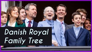 King Frederik X of Denmark&#39;s family and The Danish Royal Family Tree