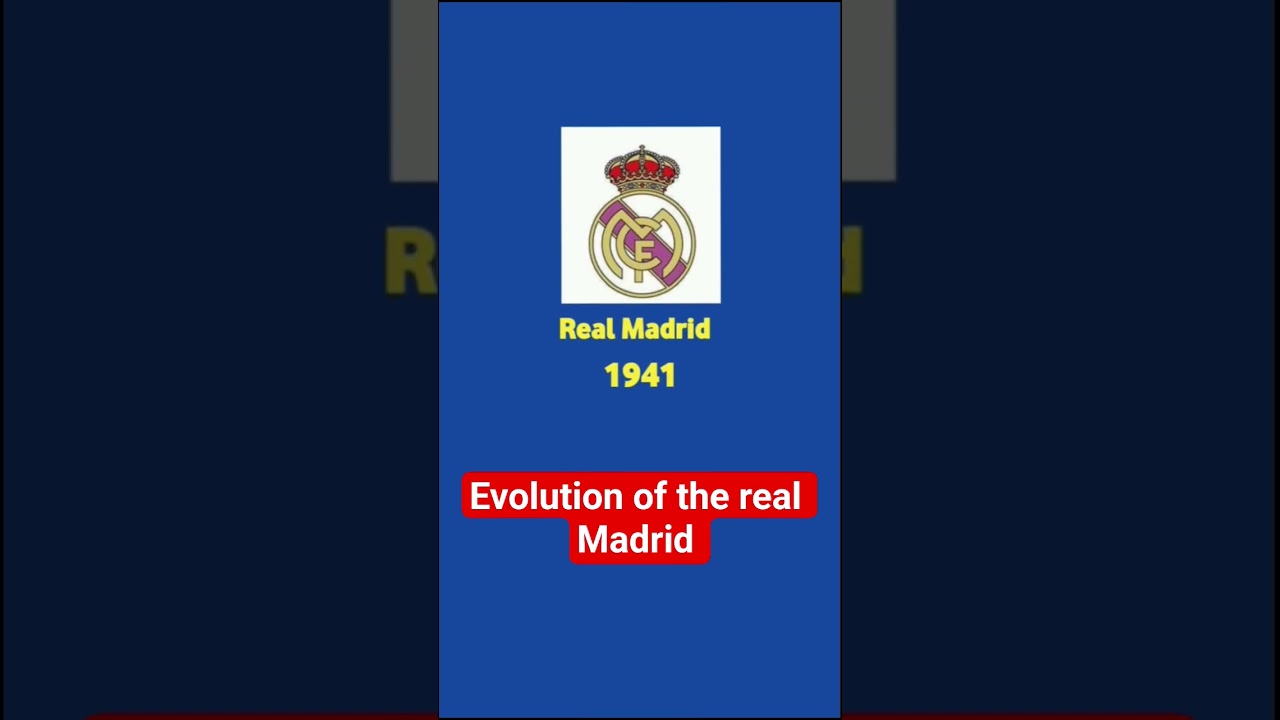 The Evolution of Real Madrid’s Logo Through History 👑⚽