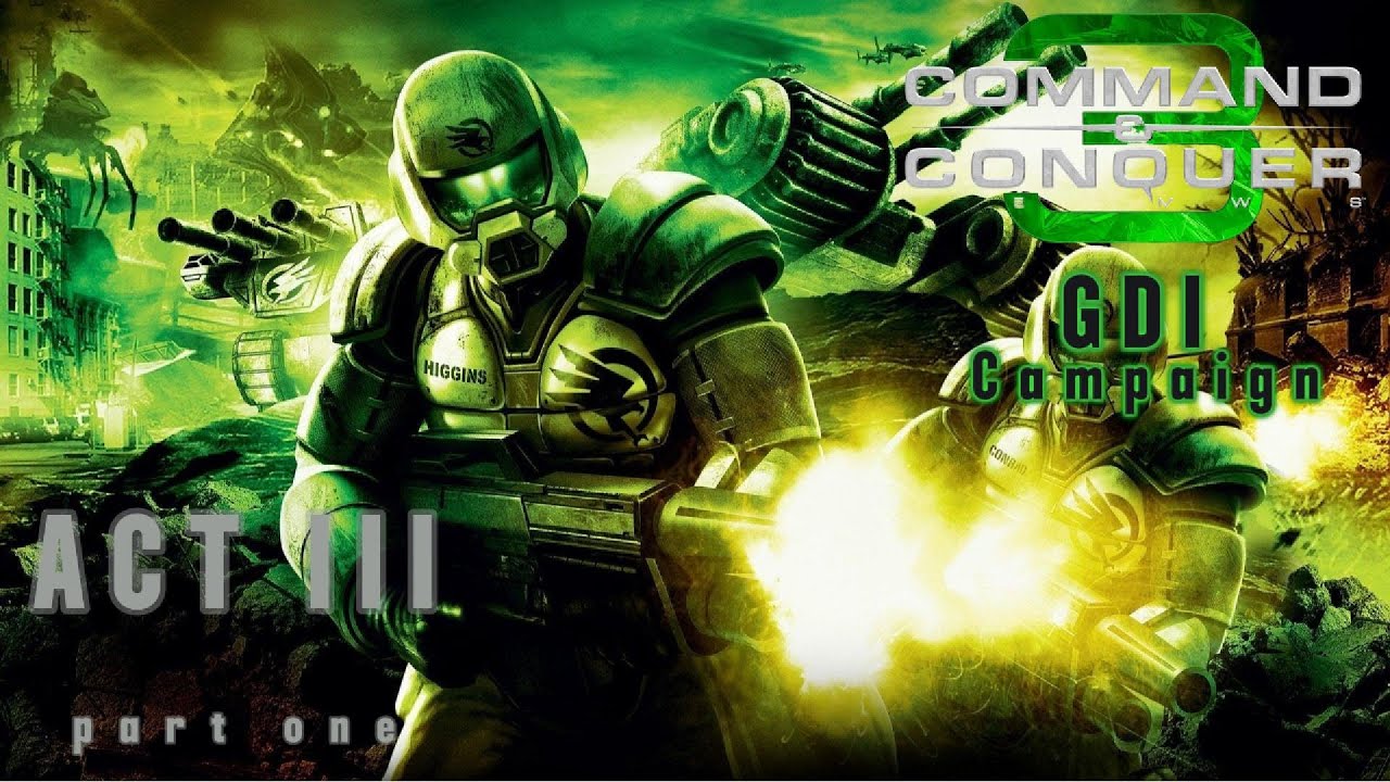 Command & Conquer Tiberium wars GDI Campaign walkthrough , ACT 3 Croatia mission 