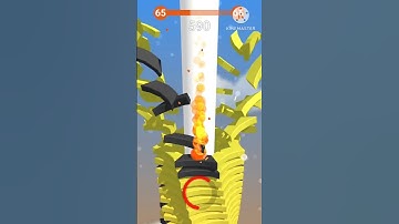 Stack Ball Gameplay || Level 65 || #shorts #trendingshorts #ytshorts