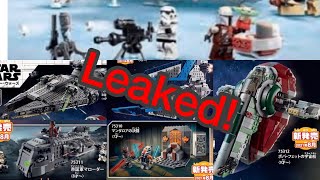 Lego Star Wars Summer 2021 pictures! THOSE MINIFIGURES!!!