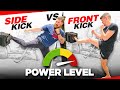 Side Kick VS Front Kick, Which Is Better For MMA?