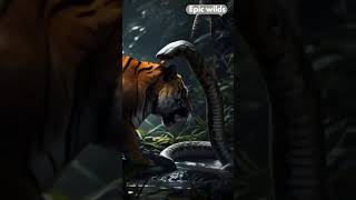 Celebrity Epic Jungle Fight ๐
Bengal Tiger vs Giant Python | Wild Animal Attack #worldtiger #superanimal Wealth