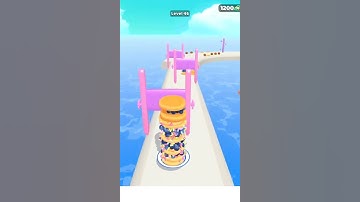 Pancake Run Level 46 Gameplay Walkthrough Android #Shorts