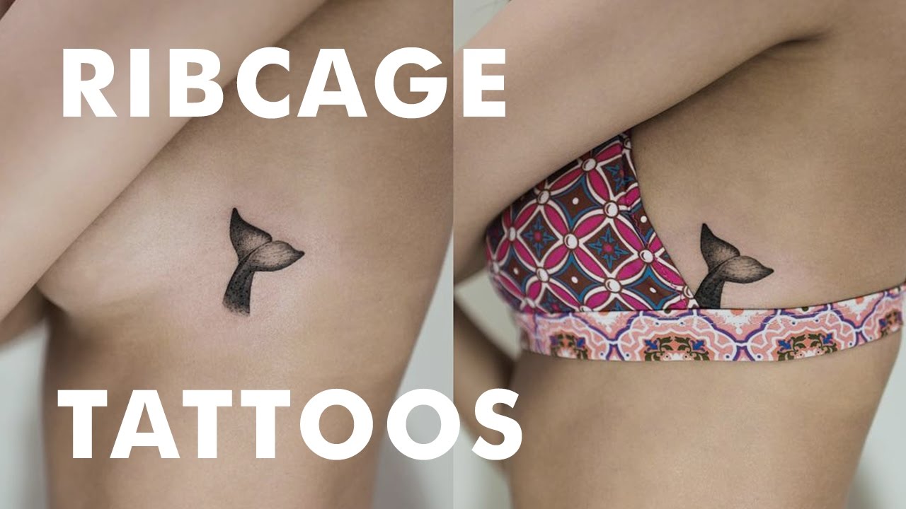 Small Rib Cage Flower Tattoos - wide 4