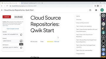 Cloud Source Repositories: Qwik Start | 100% Score | Qwiklab GSP121