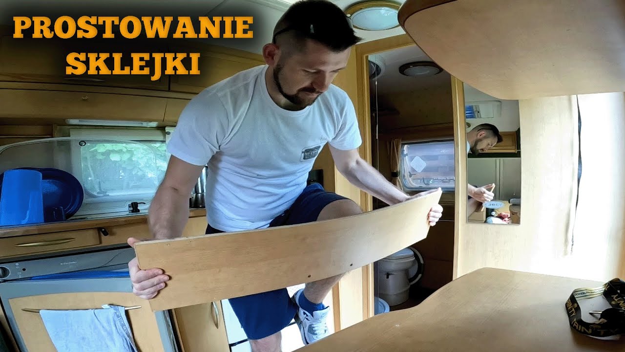 JAK WYPROSTOWA SKLEJK BANANOWA P KA W PRZYCZEPIE KEMPINGOWEJ Vlog jak-wyprostowa-sklejk-bananowa-p-ka-w-przyczepie-kempingowej-vlog