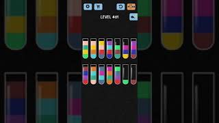 Water Color Sort Level 461 Walkthrough Solution iOS/Android screenshot 2