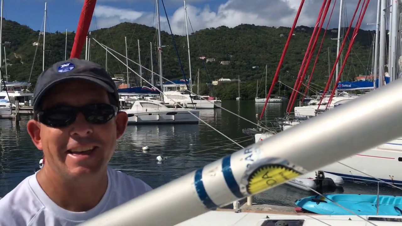 Geoff Becker's Bareboat Jib Pole