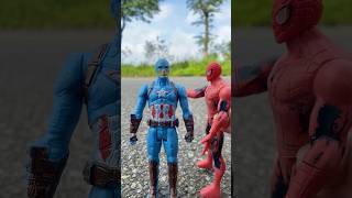 Captain America Spidey With Their Kid marvel gta5 comedy