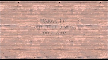 Man on a Wire by The Script [Lyric Video]