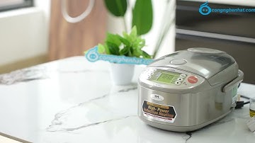 Hình ảnh thực tế Nồi cơm điện cao tần Zojirushi NP-HBQ10-XA Dung tích 1L
