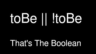 Programming Core: Booleans