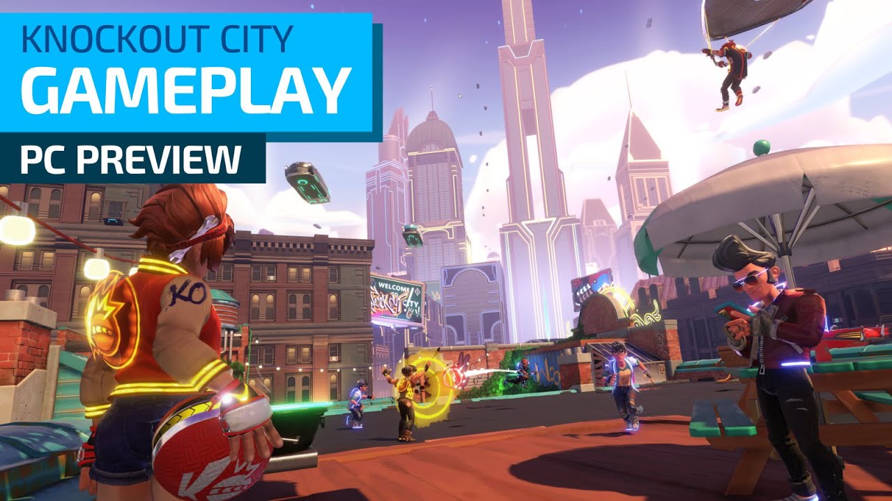 It's throwdown time, baby! Knockout City Gameplay 