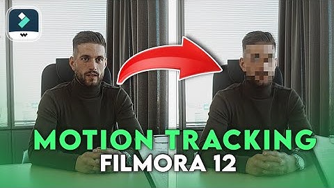 MOTION TRACKING TUTORIAL IN FILMORA 12 | THE EASIEST WAY TO BLUR YOUR FACE OR OBJECT | FILMORA 12