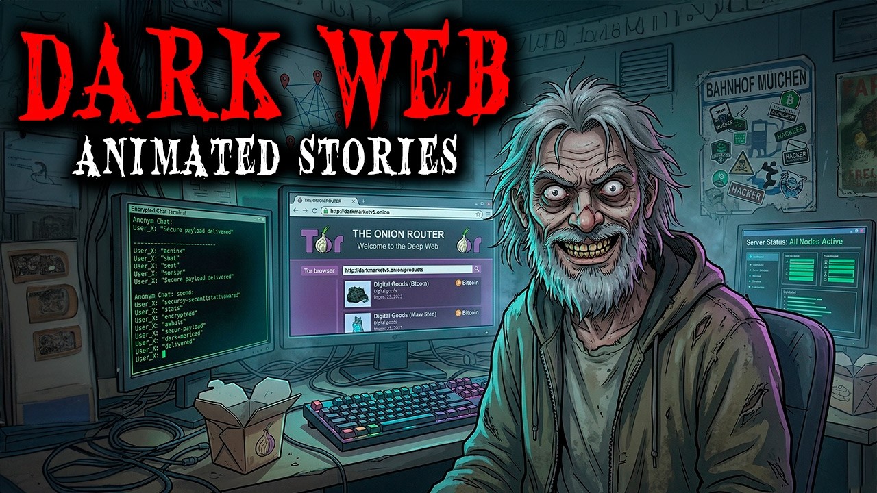 4 Dark Web Horror Stories | Animated Scary Stories - YouTube