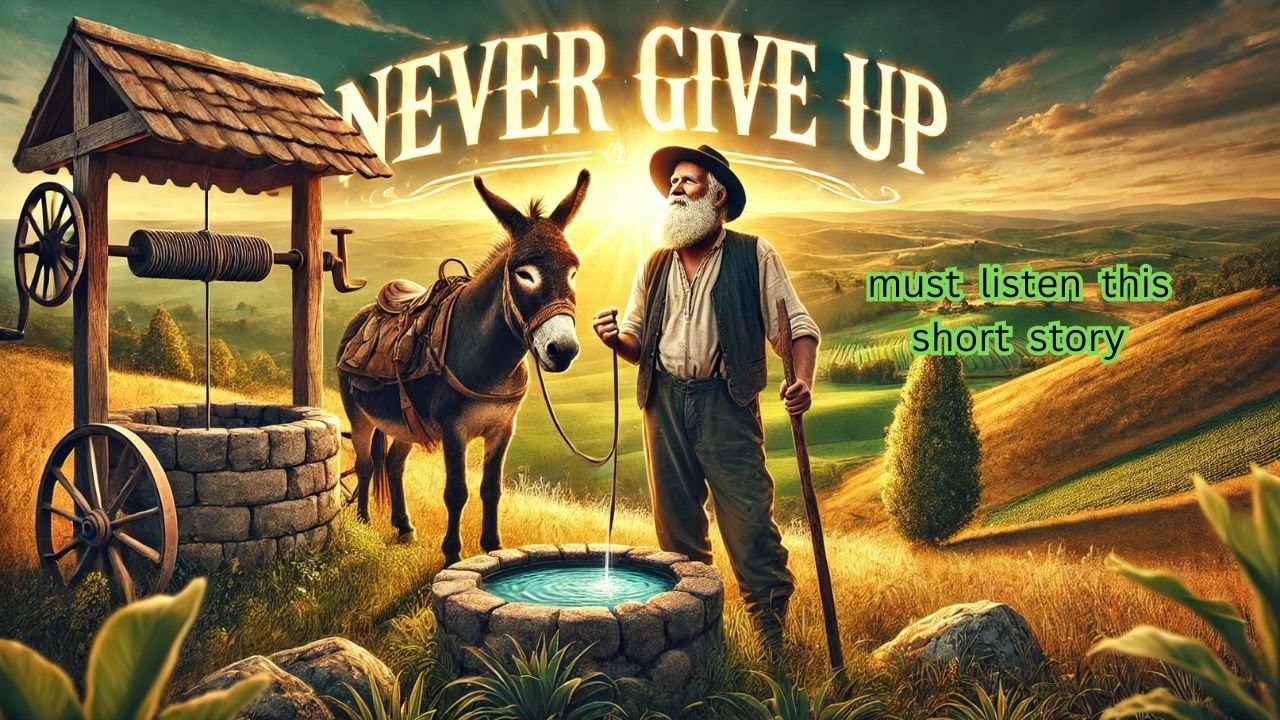 Never Give Up | life changing story| English story to learn | English ...