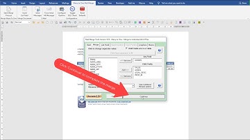 Many to One MailMerge