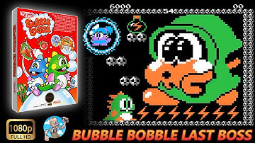 Bubble Bobble: Bad Ending After Conquering the Final Boss!