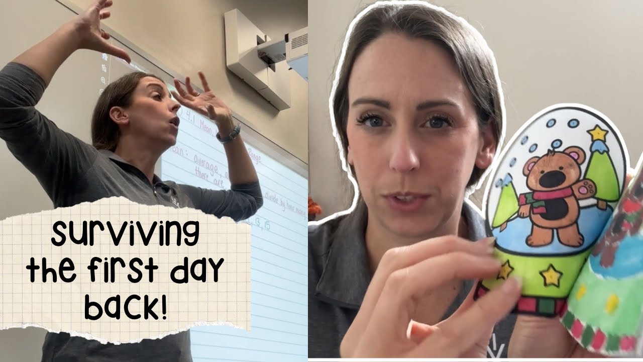 Первый день после каникул. День в моей жизни (видеоблог).