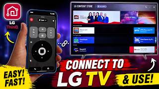 How to Connect LG ThinQ app in LG Smart Tv | Mobile se LG Smart Tv Control Kare | Pair Phone Remote screenshot 2