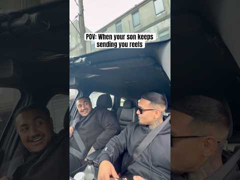 That escalated quick 😂 #reels #money #dad #son