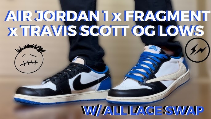 Jordan 1 low “Travis Scott X Fragment” wear your kicks! : r/Sneakers