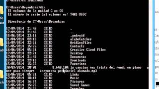Tutorial de Comandos para el sistema operativo MS-DOS