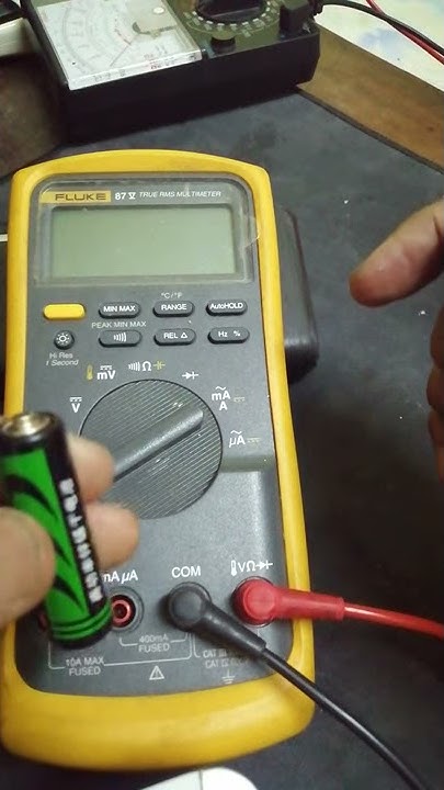 how-to-test-aa-battery-youtube