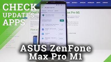 How to Update Apps in ASUS ZenFone Max Pro M1 - Check App Updates